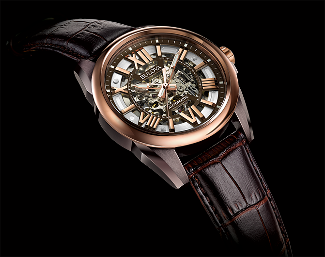 Bulova 98A165 นาฬิาผู้ชาย Classic Automatic Men's Watch