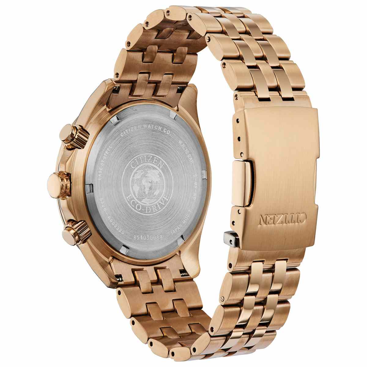 Citizen BL5563-58E นาฬิกาผู้ชาย Brycen Eco-Drive Rose Gold Chrono Perpetual Men's Watch