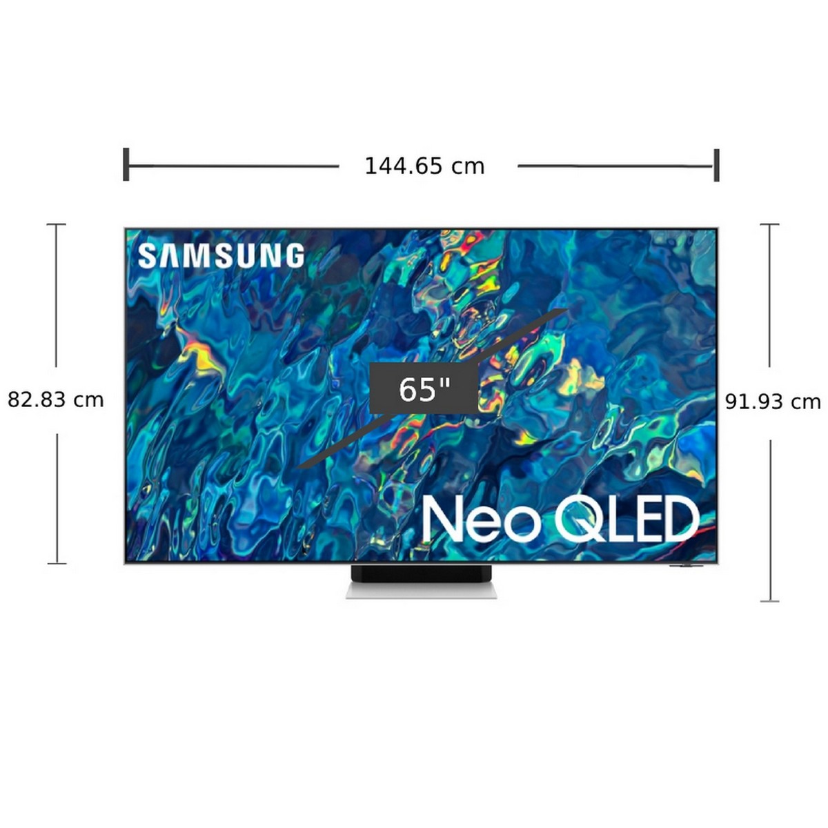 Samsung Smart QLED TV 4K (2022) Smart TV 65 นิ้ว Q95TD Series QA65Q95TDKXXT 65Q95T QA65Q95TD