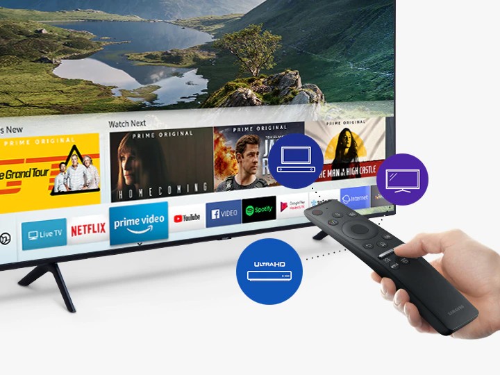 **ลดสุดๆ**Samsung 4K Smart QLED TV (2019) ขนาด 55 นิ้ว รุ่น QA55Q60RAKXXT