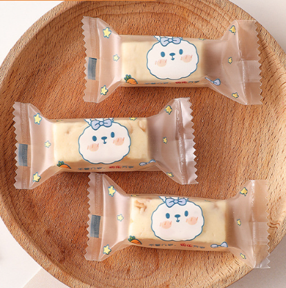 ถุงซีล ใส่ลูกอม ขนม ขนาด 4x9-9.5 ซม.จำนวน 95-100 ใบ/แพ็ค ชุดที่ 4/4