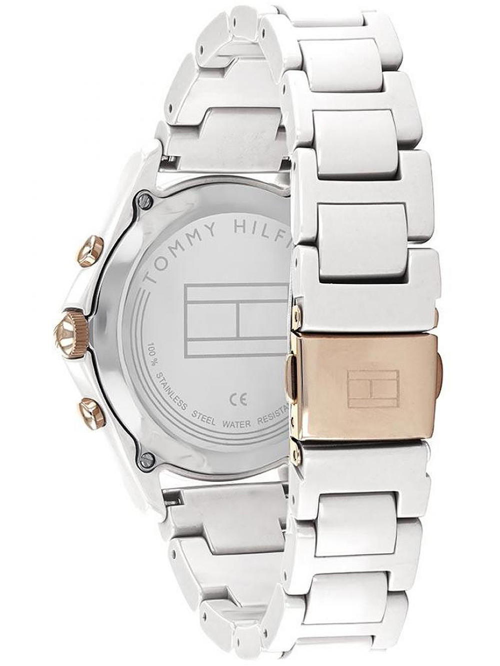Tommy Hilfiger 1782262 นาฬิกาผู้หญิง Skylar Ceramic Quartz Women's Watch