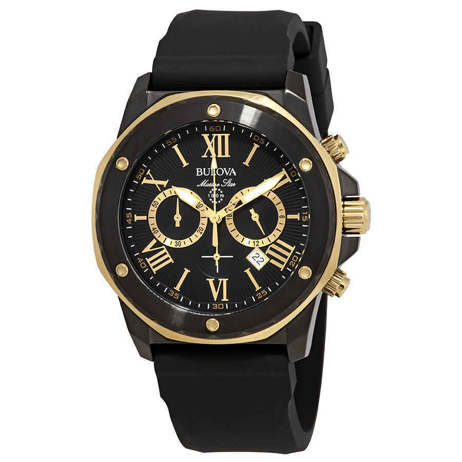 Bulova 98B278 นาฬิาผู้ชาย Chronograph Marine Star Men's Watch