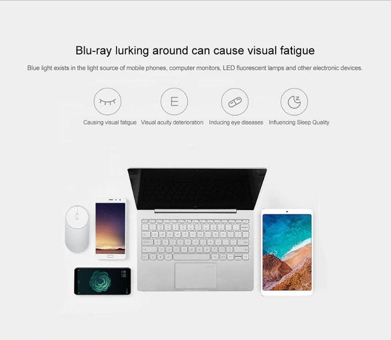 Xiaomi Cumputer Glasses Pro - แว่นตากรองแสงสีฟ้า รุ่นโปร