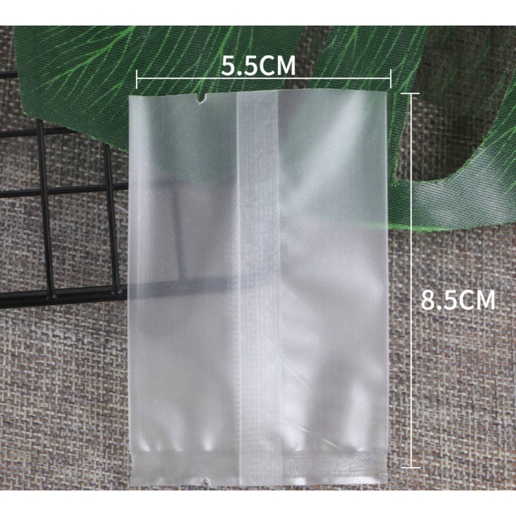 ถุงซีล ใส่ขนม คุกกี้ ลูกอม ขนาด 5.5x8.5 ซม. จำนวน 97-100 ใบ/แพ็ค ชุดที่ 1/3