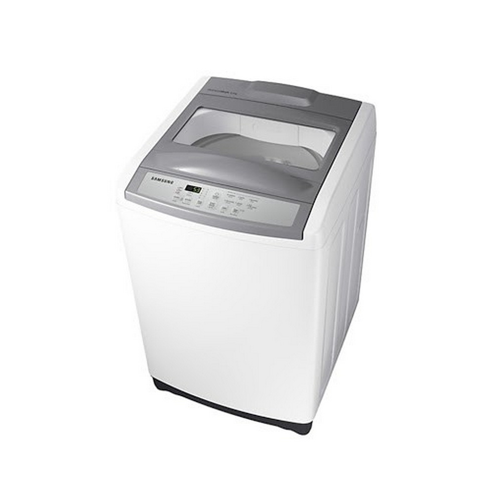 [ผ่อน0%10ด] SAMSUNG เครื่องซักผ้าฝาบน 8 กก. INVERTER รุ่น WA80T5160WW/ST