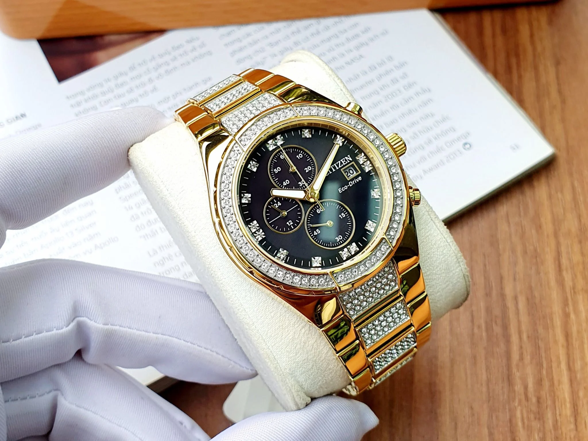 Citizen CA0752-58E นาฬิกาผู้ชาย Eco-Drive Men's Watch