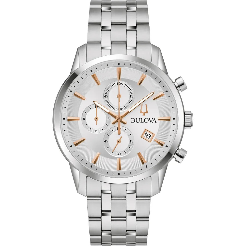 Bulova 96B411 นาฬิาผู้ชาย Chronograph Quartz Men's Watch
