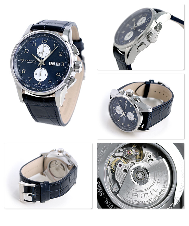 Hamilton H32766643 นาฬิกาผู้ชาย JAZZMASTER MAESTRO AUTO CHRONO Men's Watch