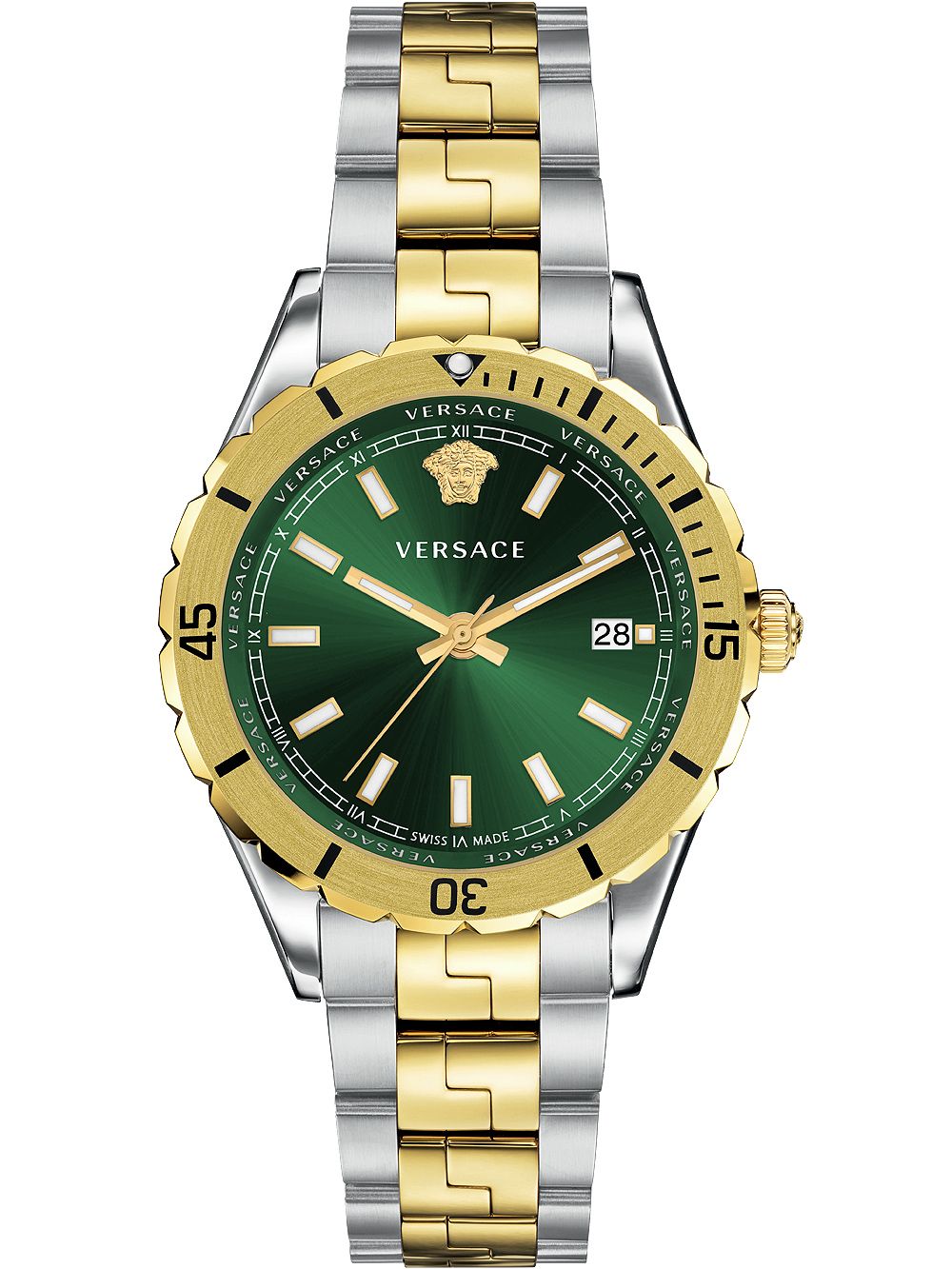 Versace VE3A00720 นาฬิกาผู้ชาย Hellenyium Quartz Men's Watch