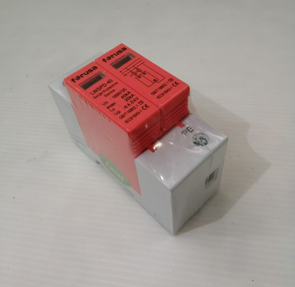 SPD ป้องกันไฟกระซาก 1000V DC forusa #LWPD-40 โซล่าเซลล์