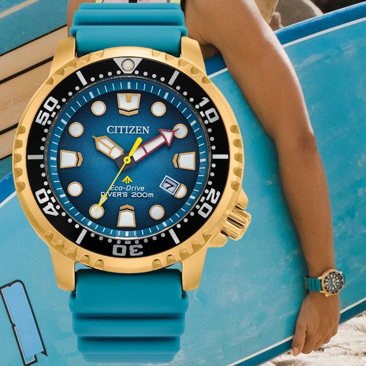 Citizen BN0162-02X นาฬิกาผู้ชาย PROMASTER DIVER Eco-Drive Men's Watch Men's Watch