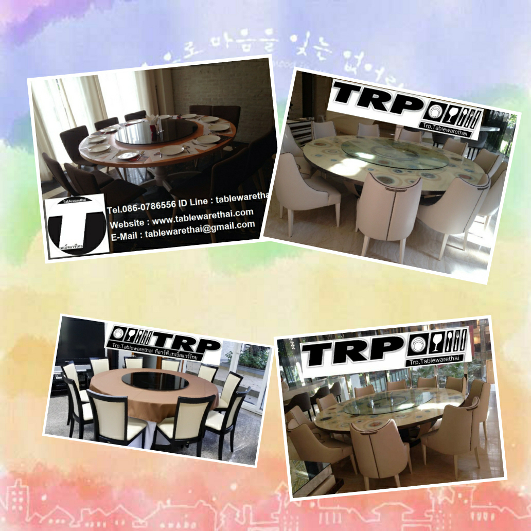 Round Table 圆桌会议 餐桌 中式餐桌 配有旋转镜组 โต๊ะกลม โต๊ะจีน ขนาด 200 cm.นั่ง 14 คน โต๊ะกลม พับครึ่ง มีล้อ,หน้าขาวโฟเมการ์,ขาเหล็กชุปโครเมี่ยม,โต๊ะประชุม,โต๊ะสัมมนาโต๊ะจัดเลี้ยง,โต๊ะโรงแรม Round Table Folding half with wheels Tablechairthai