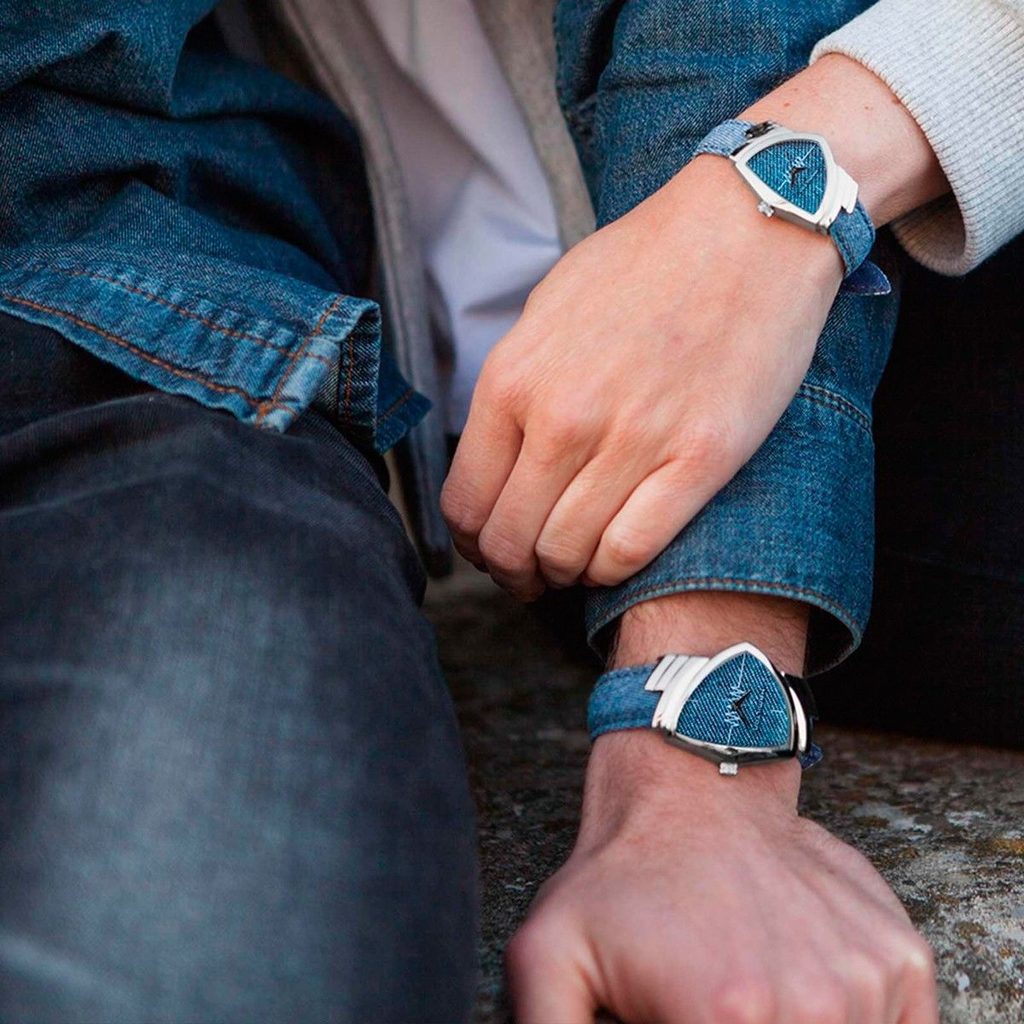 Hamilton H24411941 นาฬิกาผู้ชาย VENTURA QUARTZ Men's Watch