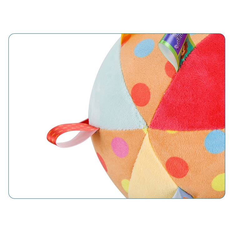 ลูกบอลผ้า ลูกบอลเขย่ามือ มีเสียง ลูกบอลเสริมพัฒนาการ