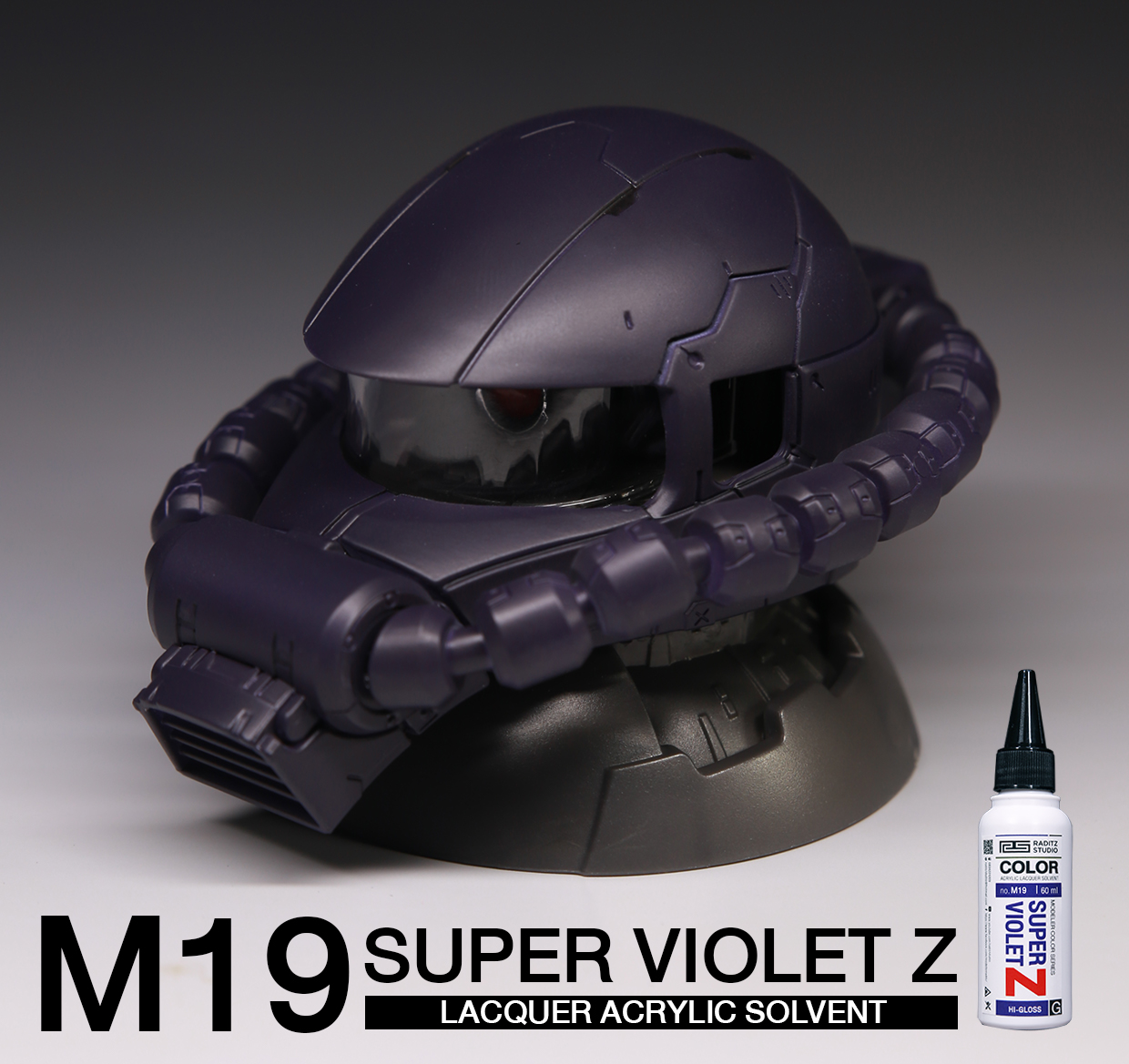M19 Super Violet Z Type G [มันเงา] 60ml