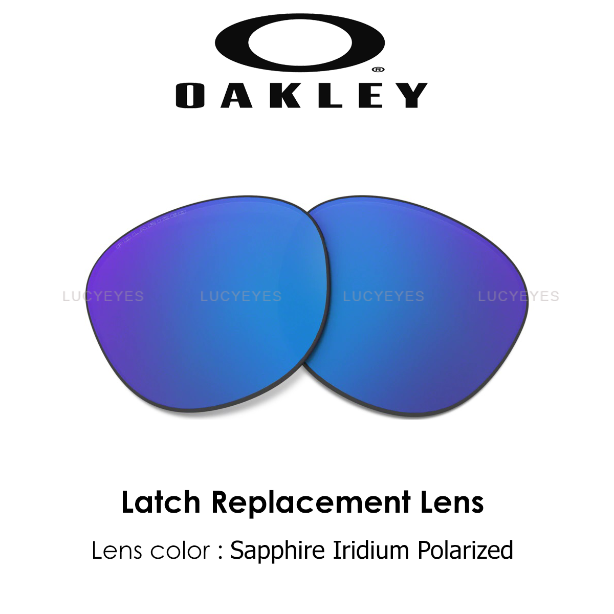 อะไหล่เลนส์ Oakley Latch OO9349 - สี Sapphire Iridium Polarized