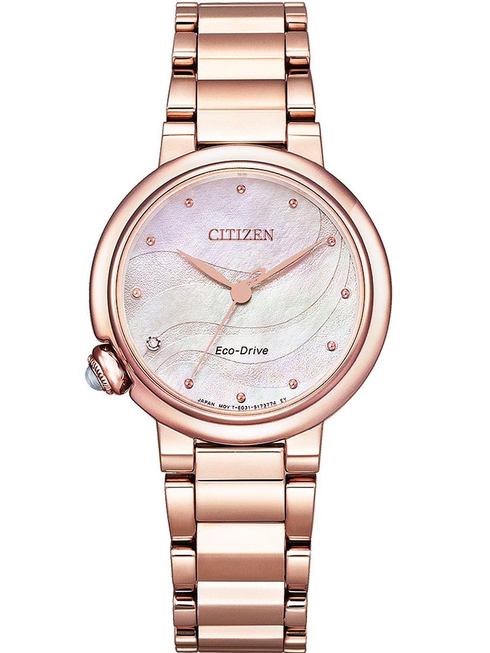 Citizen EM0912-84Y นาฬิกาผู้หญิง Eco-Drive Women's Watch