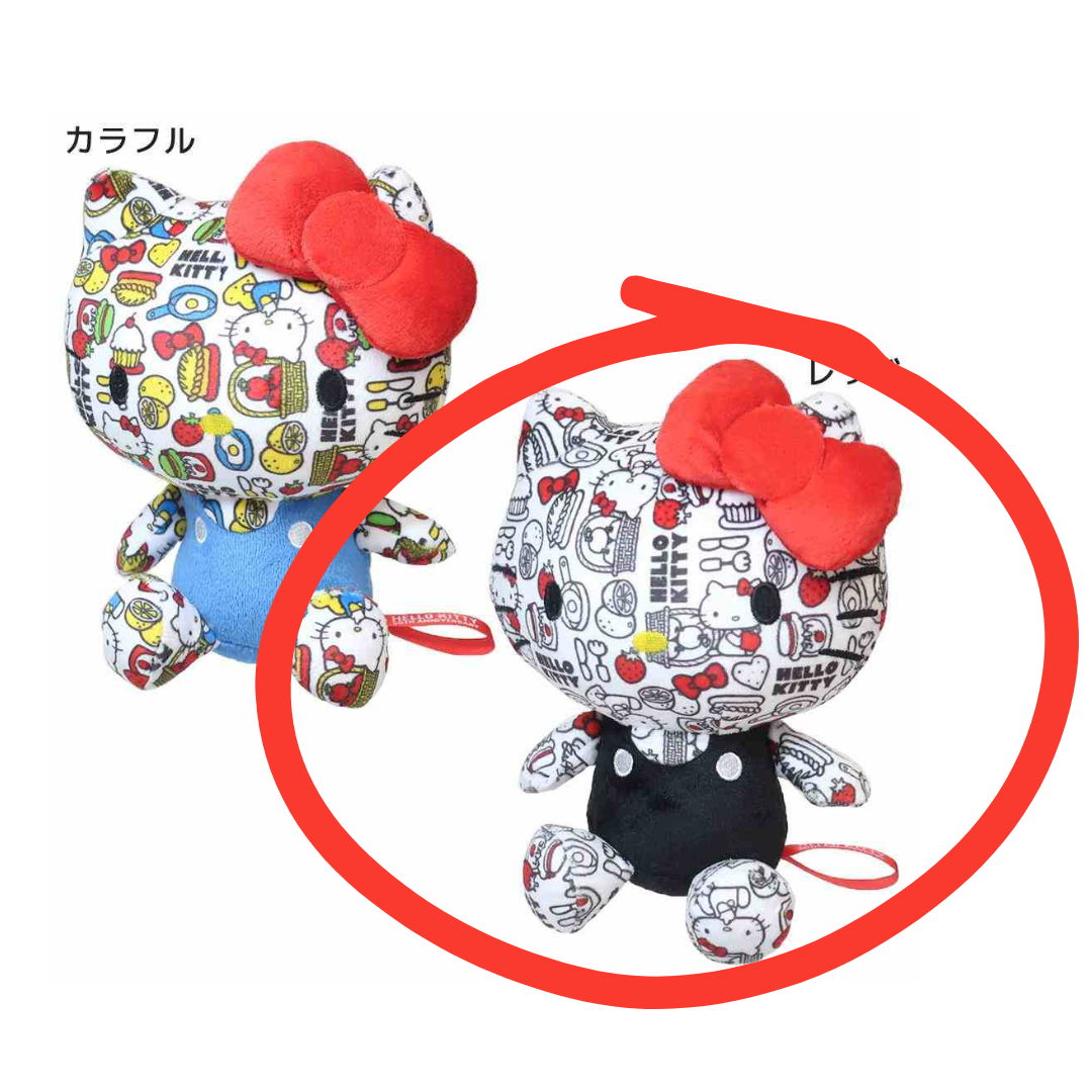 [PRE-ORDER] ตุ๊กตา คิตตี้ ครบรอบ 50 ปี Hello Kitty 50th Anniversary Red นำเข้าจากญี่ปุ่น Sanrio Japan ケイカンパニー ハローキティ（５０ＴＨ） お座りぬいぐるみ レッド KT50-ON-RD