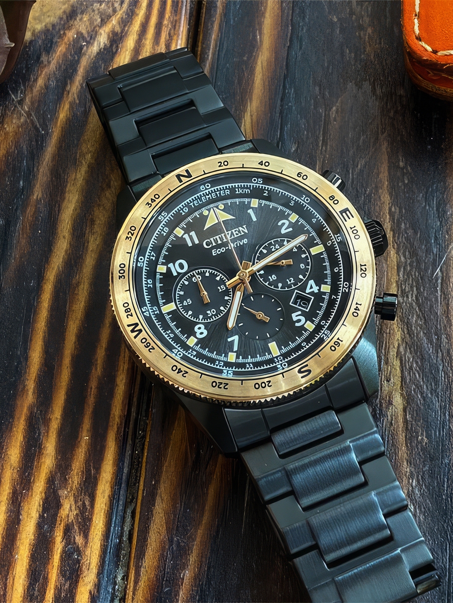 Citizen CA4556-89E นาฬิกาผู้ชาย Eco-Drive Men's Watch