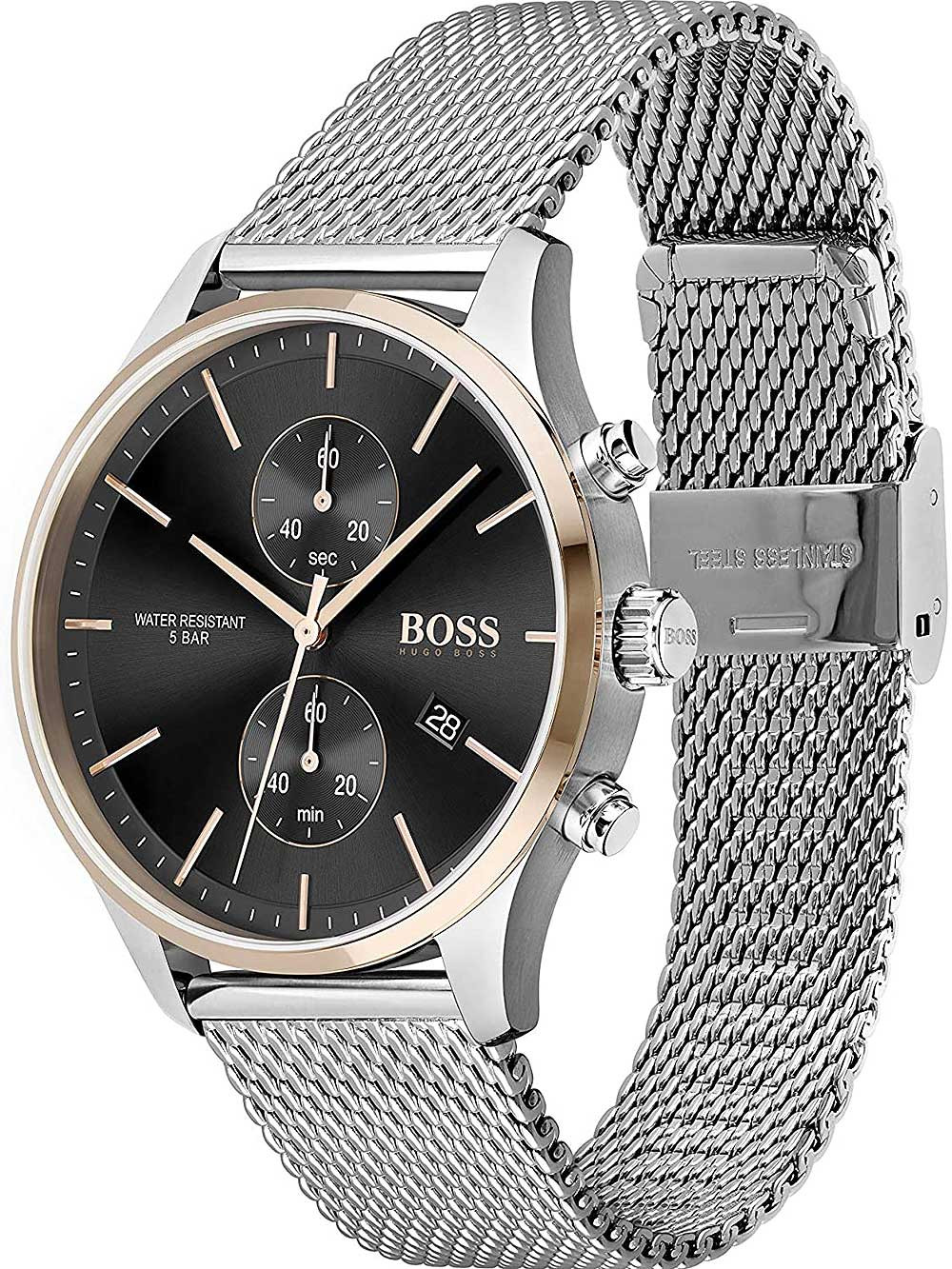 Hugo Boss 1513805 นาฬิกาผู้ชาย Metronome Chrono Quartz Men's Watch