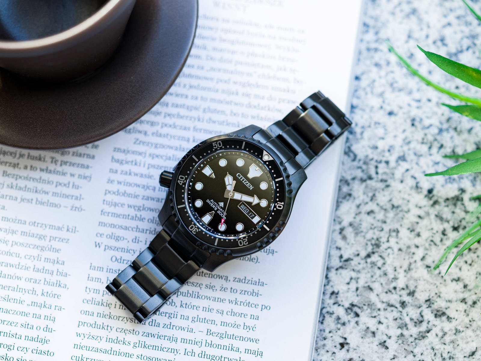 Citizen NY0145-86E นาฬิกาผู้ชาย Promaster Divers Automatic Men's Watch