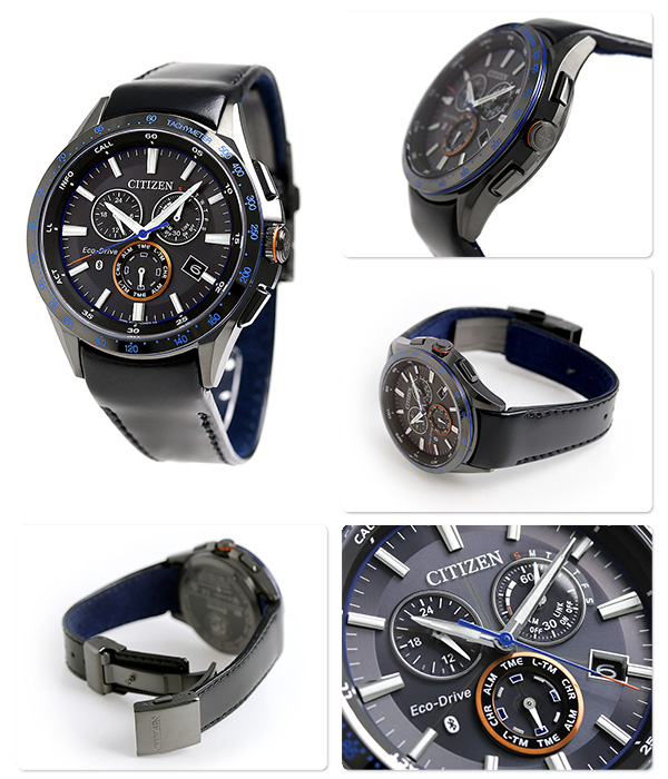 Citizen BZ1035-09E นาฬิกาผู้ชาย Eco-Drive Bluetooth Super Titanium Men's Watch