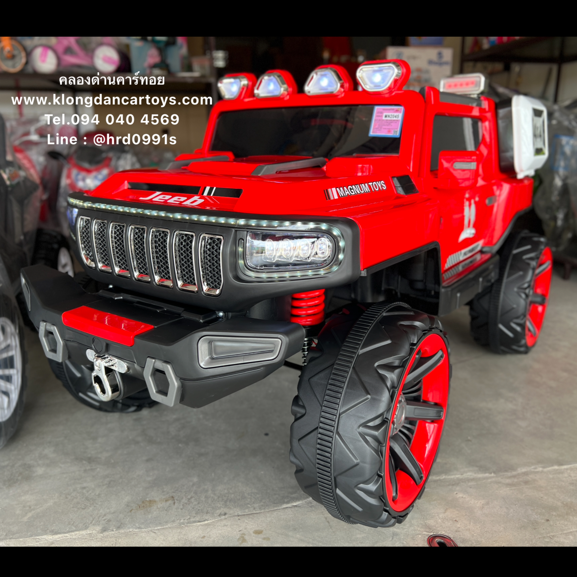 รถเด็กแบตเตอรี่จิ๊ปซาฟารี4×4*คันใหญ่มากโครงเหล็กรับหนา* (ออกตัวสมูท, 4มอเตอร์แบต12v10a, มีโช้คหน้าหลัง, โยกได้, บูลทูธกับมือถือ เล่นusb aux, รีโมทบูลทูธไฮเทค, กล่องเก็บของ2ข้าง) มีล้อสำรอง