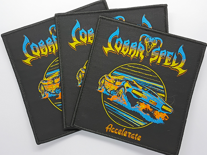 COBRA SPELL 'Accelerate' Woven Patch