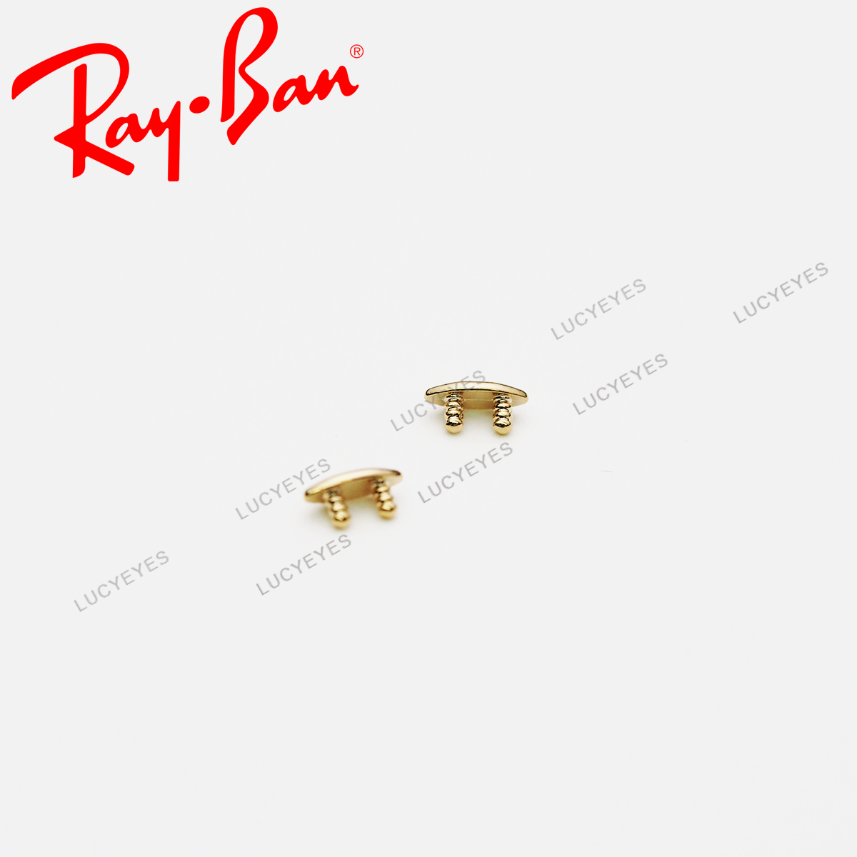 น๊อตเม็ดข้าว RAYBAN แท้ 100% RB4175 877, CLUBMASTER OVERSIZED, RB4190, CLUBMASTER SQUERE สีทอง