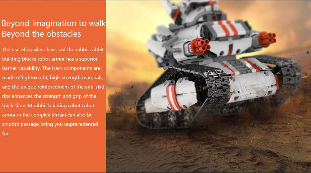 Xiaomi Robot Builder Rover - หุ่นยนต์ตัวต่ออัจฉริยะรุ่น Rover