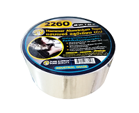 เทปมิเนียมแบบหนา 2x40ม. HAMMER #2260 (สำหรับพื้นสังกะสี อลูมิเนียม หม้อน้ำ)