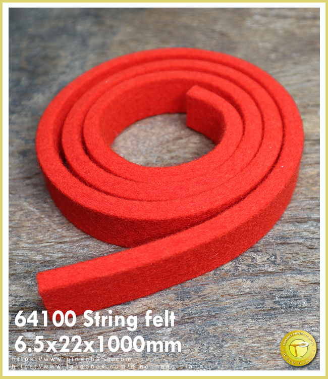 64100 String felt 6.5x22x1000mm