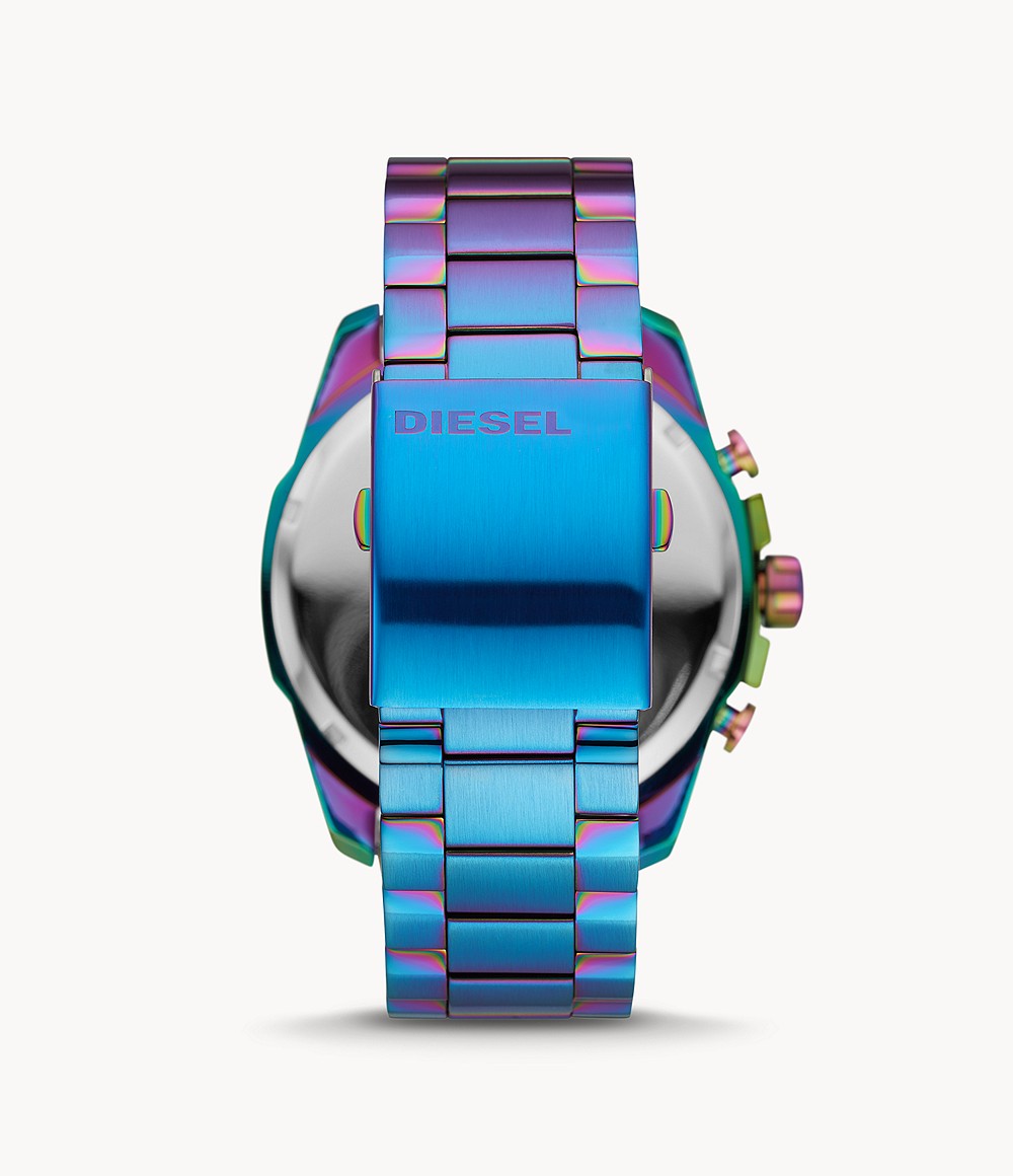 Diesel DZ4542 นาฬิกาผู้ชาย Mega Chief Chronograph Rainbow Men's Watch