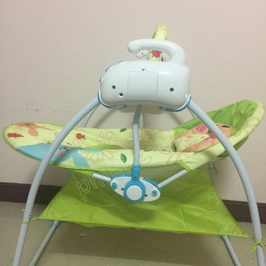 เปลไกวไฟฟ้า เปลไกวอัตโนมัติ พกพาได้ รุ่น baby cradle