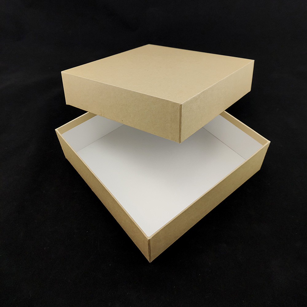 RC616-1 กล่องจั่วปัง ทรงฝาครอบ ขนาด 20 x 20 x 6.5 ซม. ฝาสูง 2 นิ้ว