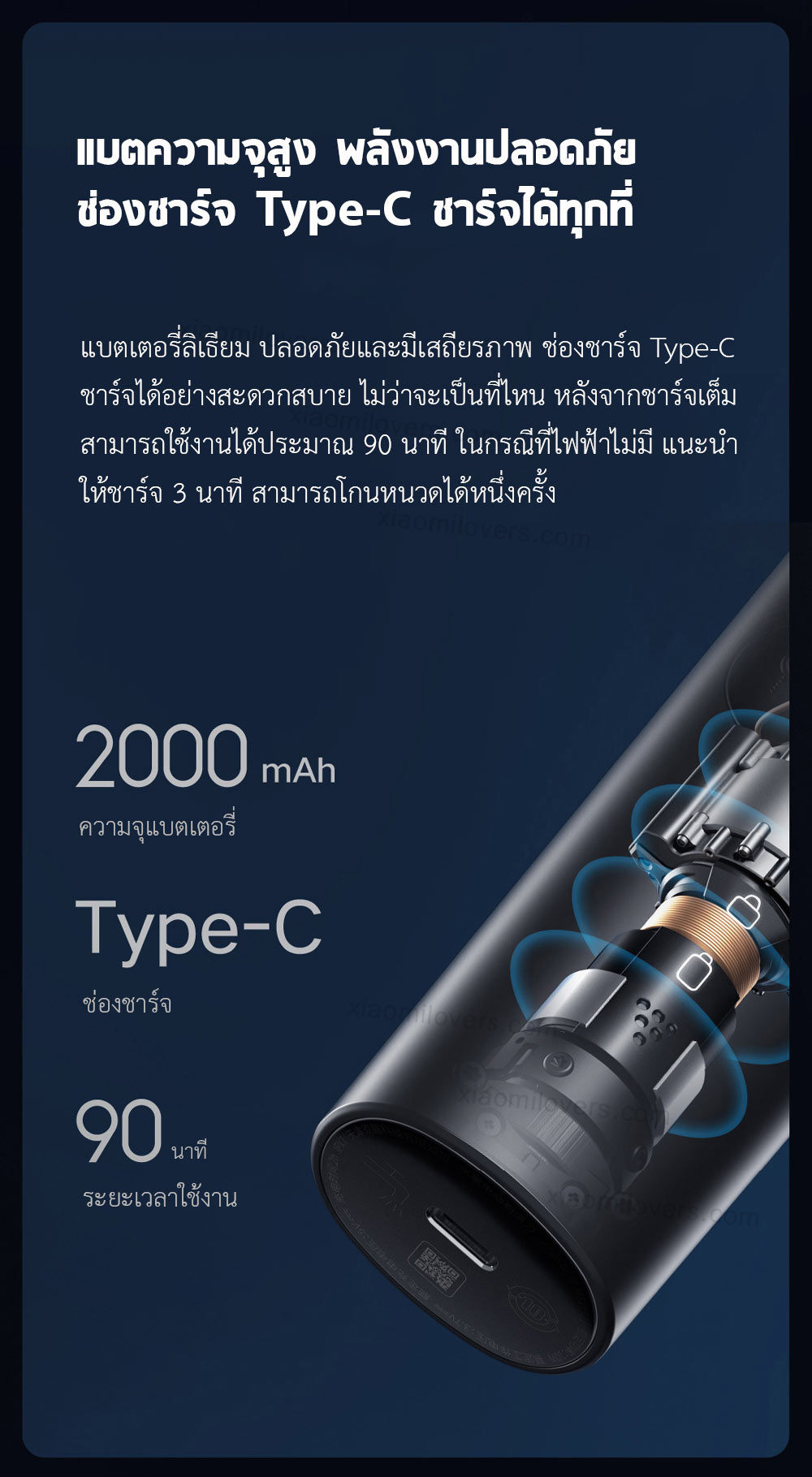 Xiaomi Mijia Five Blades Electric Shaver - เครื่องโกนหนวดไฟฟ้าแบบ 5 ใบมีด