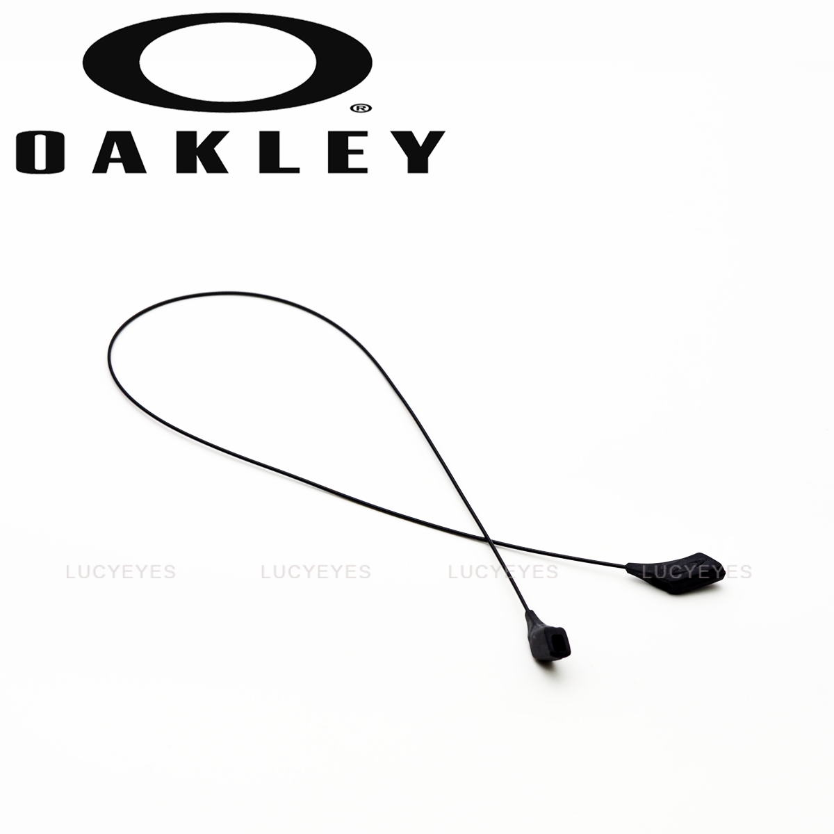 OAKLEY สายคล้องแว่น แบบสลิงเสียบที่ปลายขา สีดำ