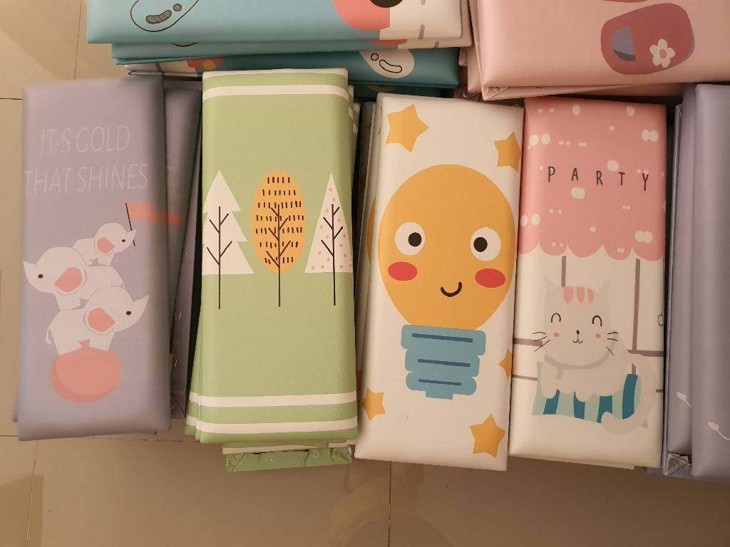 บุผนังกันกระแทก ลายการ์ตูนน่ารักๆ ขนาด 20x50 ซม.หนา 3.3 ซม. ชุดที่ 2/2