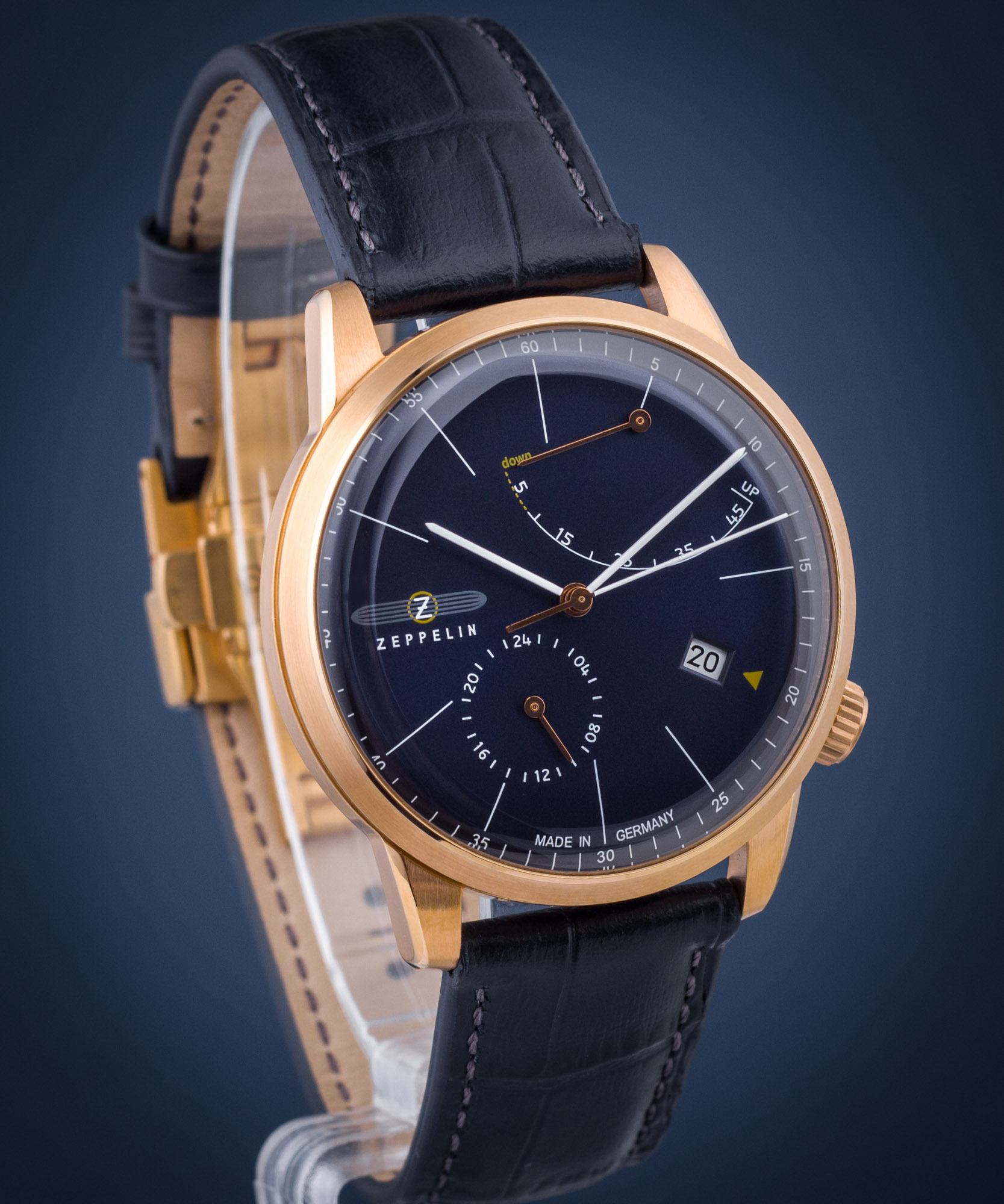 Zeppelin 7368-3 นาฬิกาผู้ชาย Flatline Automatic Men's Watch