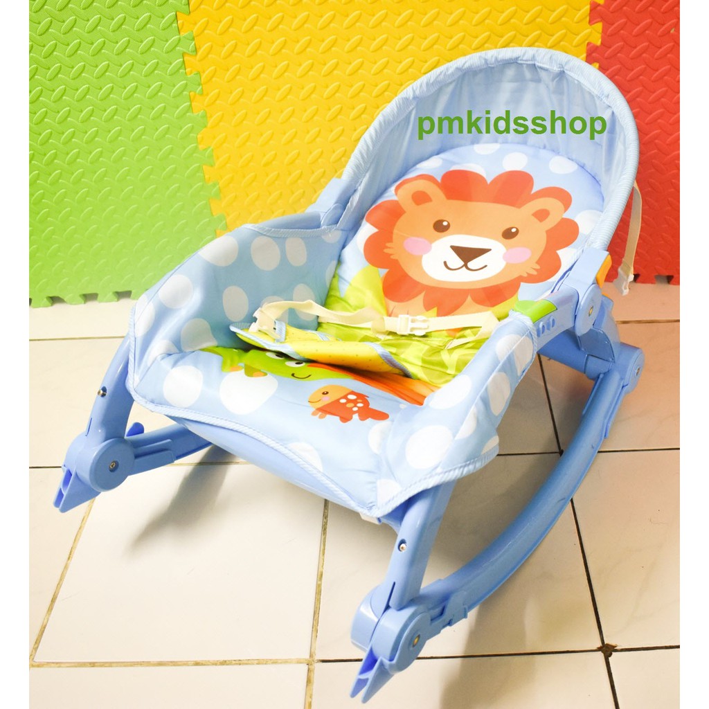 เปลโยกพร้อมของเล่นเปียโนดนตรี Baby Pedal Gym Chair
