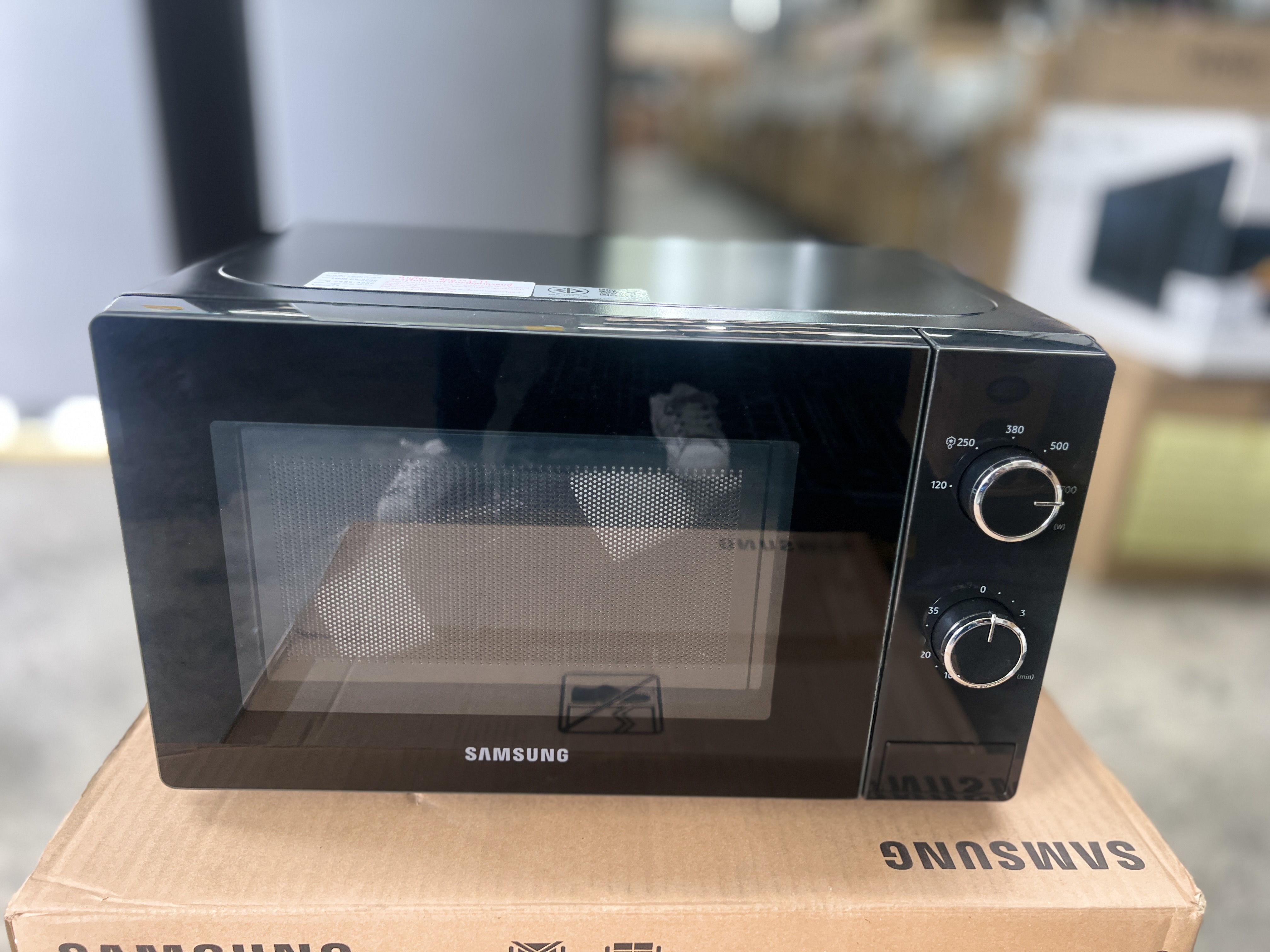 [ผ่อน0%10ด] Samsung ไมโครเวฟ MS20A3010AL/ST 20 ลิตร (ชลบุรีส่งฟรี)