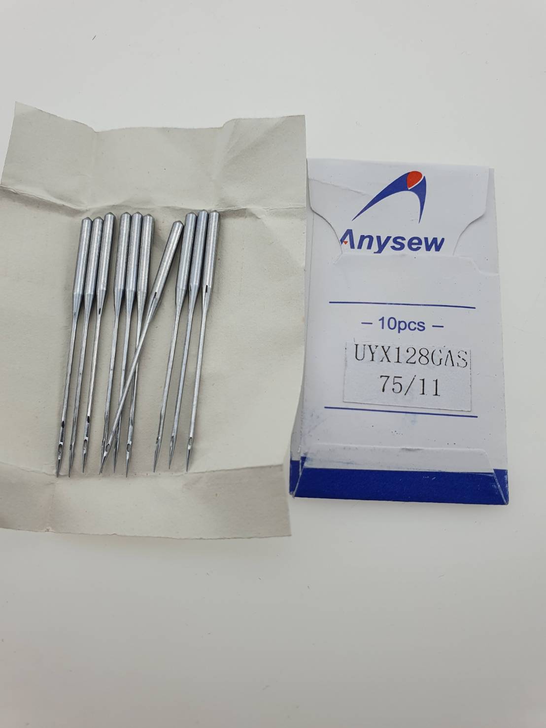 เข็มจักรลา อุตสาหกรรม UY สำหรับจักรลาอุตสาหกรรมเข็มคู่ ผลิตจากโลหะเนื้อดี