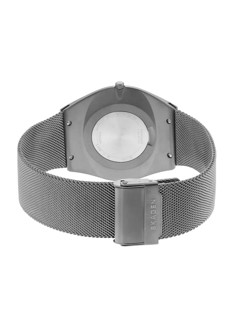 Skagen SKW6829 นาฬิกาผู้ชาย Blue Dial Gunmetal Quartz Men's Watch