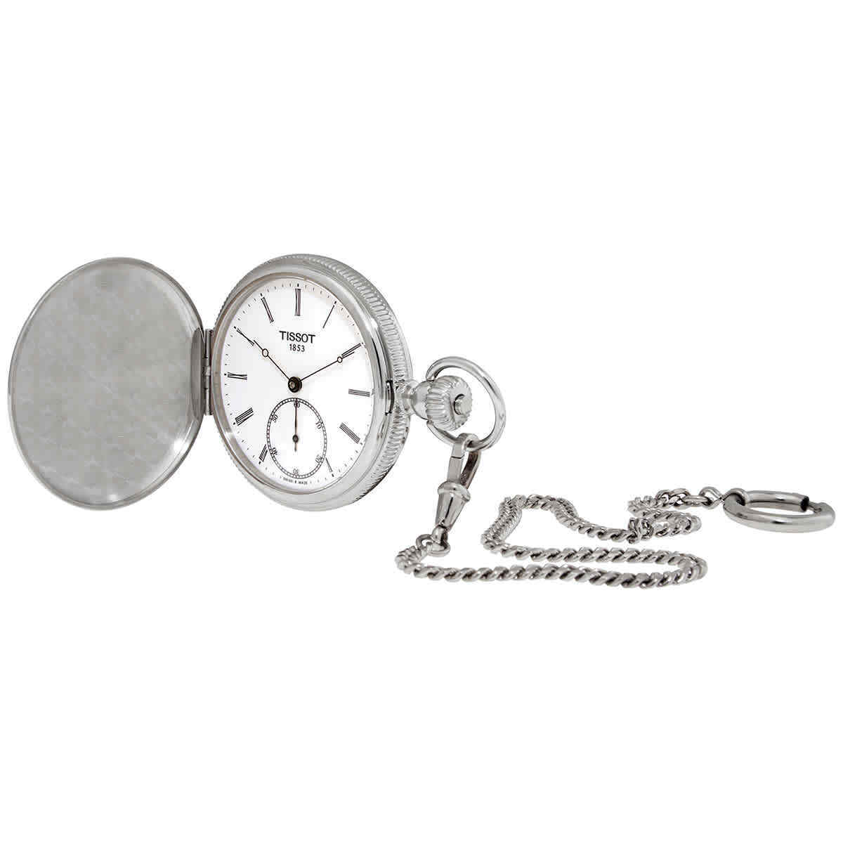 Tissot T867.405.19.013.00 นาฬิกาพก Savonnette Hand Wind Pocket Watch