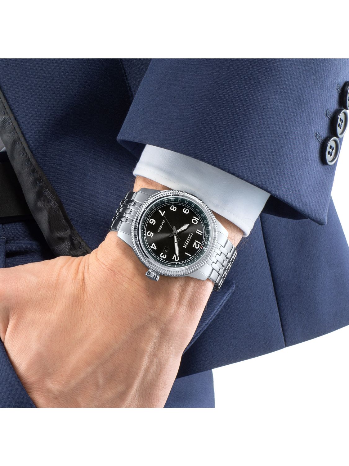 Citizen BM7480-81E นาฬิกาผู้ชาย Eco-Drive Men's Watch