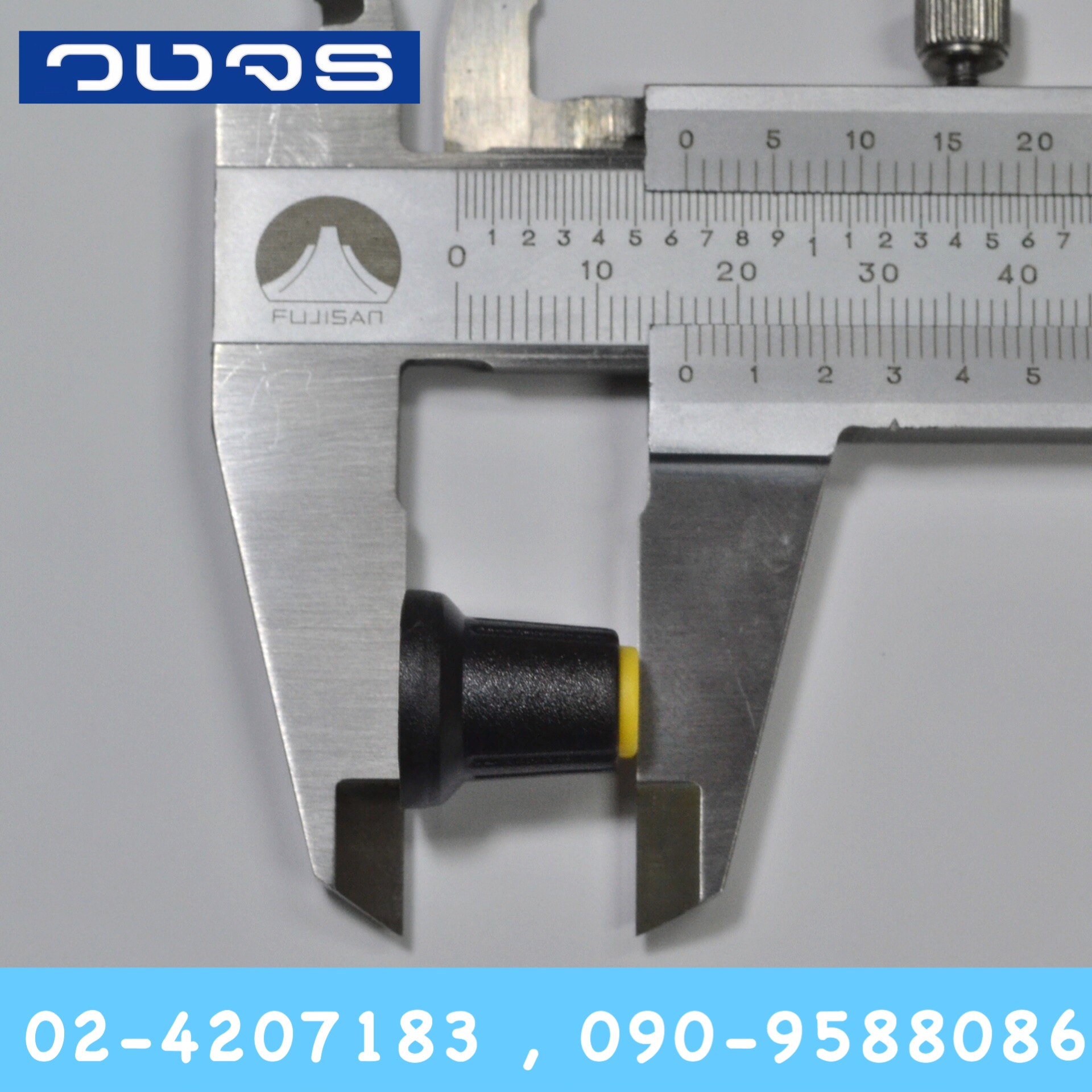 ลูกบิดพลาสติก WH148 15x17มิล แกนเฟือง 6มิล