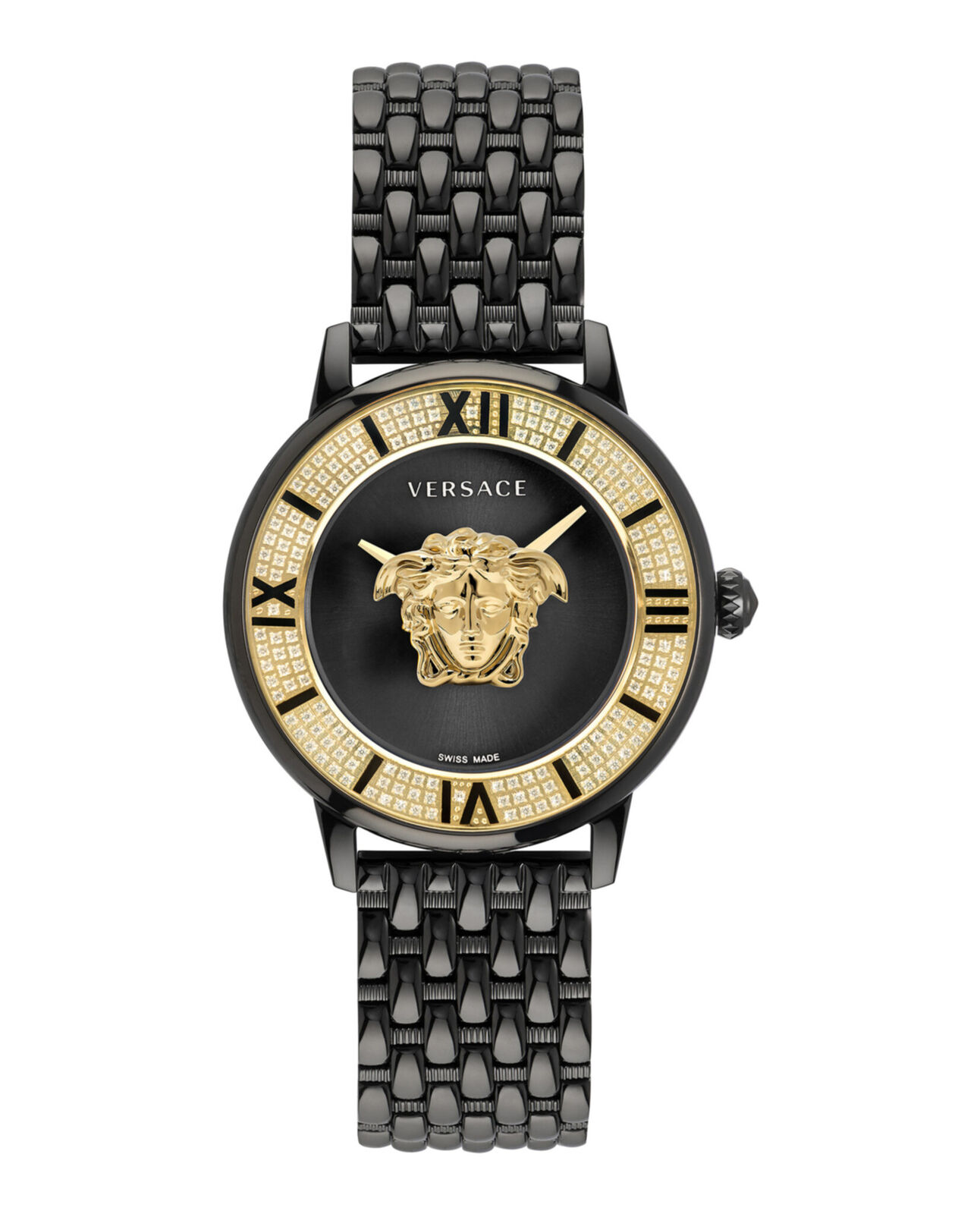 Versace VE2R00922 นาฬิกาผู้หญิง Medusa Diamond Quartz Women's Watch