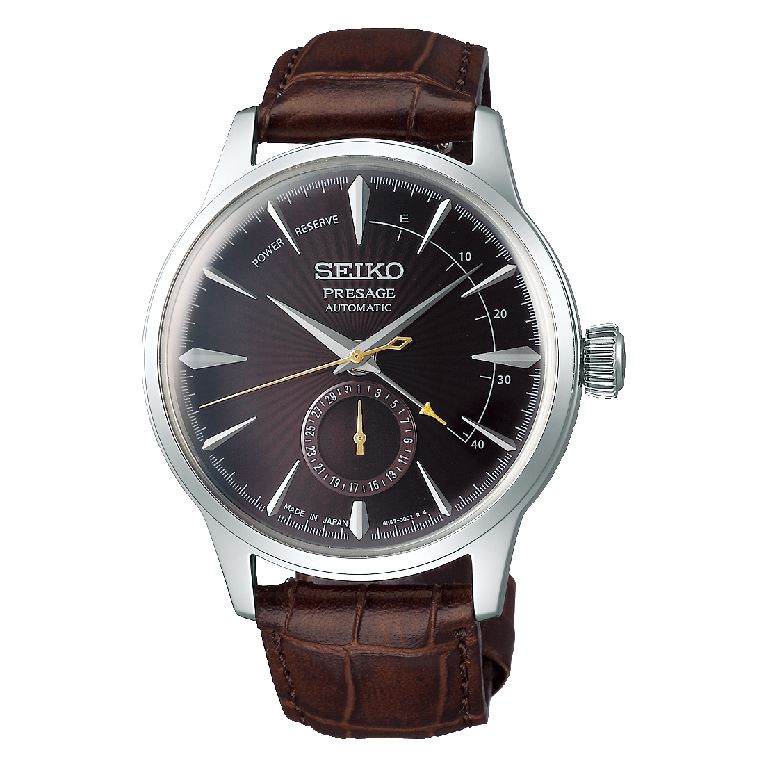 Seiko SARY135 นาฬิกาผู้ชาย Presage Mechanical Automatic Dark Violet Made in Japan Men's Watch
