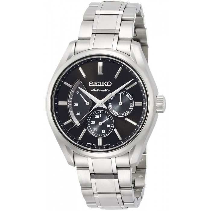 SEIKO SARW023 นาฬิกาผู้ชาย Presage Automatic Chronograph Power Reserve Men's Watch